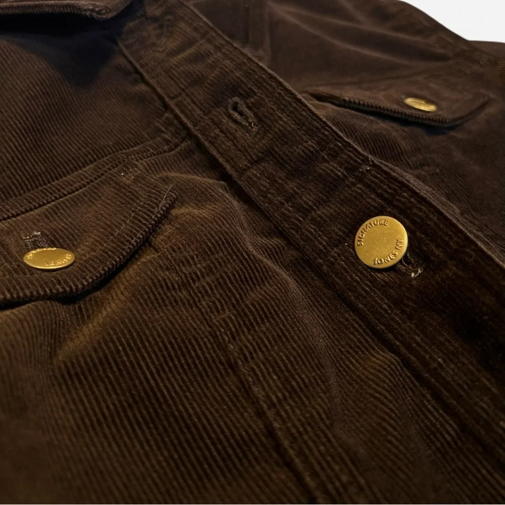 Vintage Corduroy “Jones New York Signature” Brown Utility/Barn/Chore Jacket